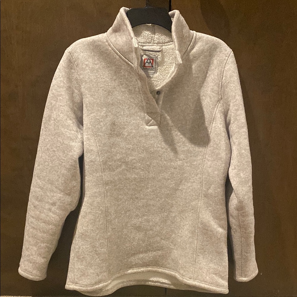 Women's Gray Pullover Sweater
